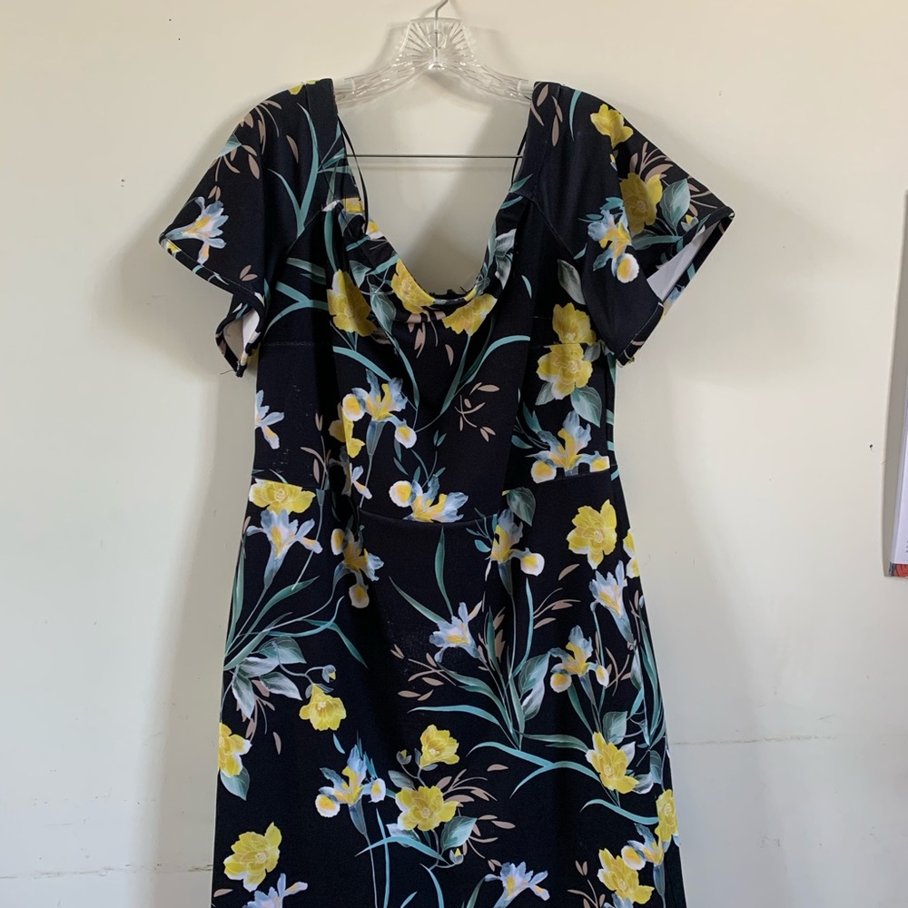 A floral bar lll dress